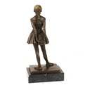 [LA-39337] Bronzeskulptur Bronzefigur Kleinen Tänzerin Im Alter Von Vierzehn Jahren Bild 8