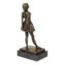 [LA-39337] Bronzeskulptur Bronzefigur Kleinen Tänzerin Im Alter Von Vierzehn Jahren Bild 10