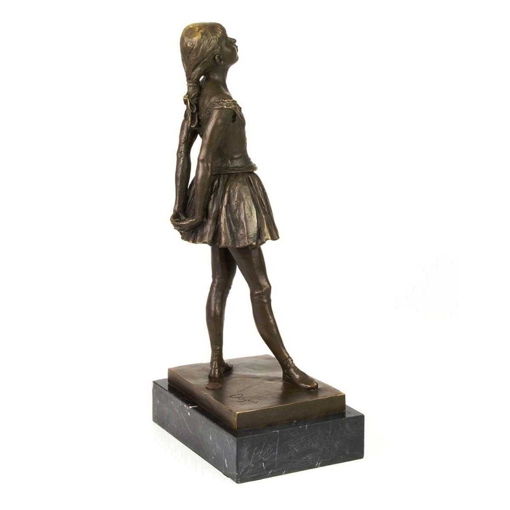 [LA-39337] Bronzeskulptur Bronzefigur Kleinen Tänzerin Im Alter Von Vierzehn Jahren Bild 11