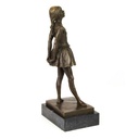 [LA-39337] Bronzeskulptur Bronzefigur Kleinen Tänzerin Im Alter Von Vierzehn Jahren Bild 11