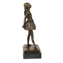 [LA-39337] Bronzeskulptur Bronzefigur Kleinen Tänzerin Im Alter Von Vierzehn Jahren Bild 12