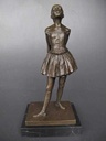 [LA-39337] Bronzeskulptur Bronzefigur Kleinen Tänzerin Im Alter Von Vierzehn Jahren Bild 16