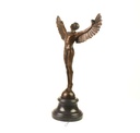 [LA-39346] Bronzeskulptur Bronzefigur Griechische Mythologie Ikarus Ikaros Angel Bild 3