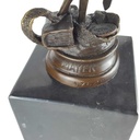 [LA-39347] Bronzeskulptur Bronzefigur Justitia Bild 7