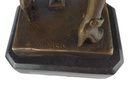 [LA-39361] Bronze Skulptur Figur Bronzeskulptur Bronzefigur Frau Gefesselt Kette Am Hals Bild 11