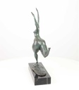 [LA-39368] Bronzeskulptur Bronzefigur Frau Abstrakt-Stil Bild 5