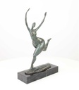 [LA-39368] Bronzeskulptur Bronzefigur Frau Abstrakt-Stil Bild 15