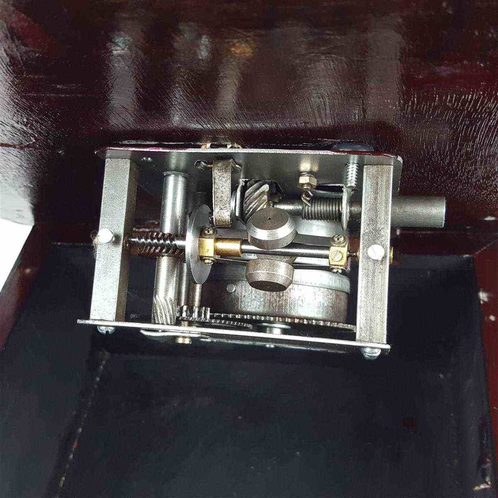[LA-39587] Grammophon eckig Messing-Montur Bild 7
