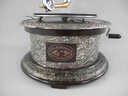 [LA-39590] Grammophon rund Messing-Montur Bild 3