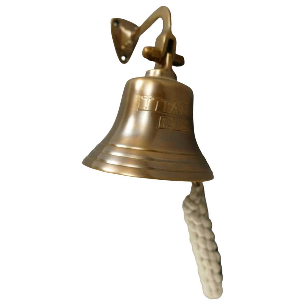 [LA-39668] Glocke Messing brüniert Titanic Bild 2