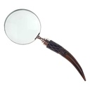 [LA-39820] Leselupe Handlupe Vergrößerungsglas Bein Vernickelt D 5-L 17 cm Bild 5