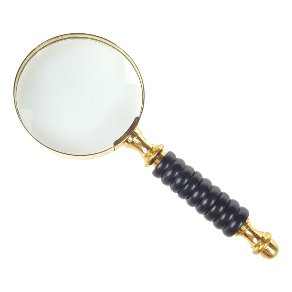 [LA-39821] Leselupe Handlupe Vergrößerungsglas Messing #39821 Bild 3