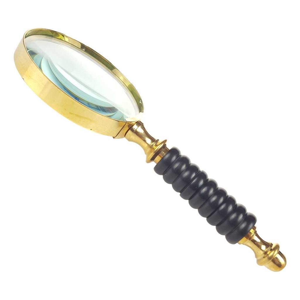 [LA-39821] Leselupe Handlupe Vergrößerungsglas Messing #39821 Bild 4