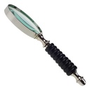 [LA-39822] Leselupe Handlupe Vergrößerungsglas Glas vernickelt #39822 Bild 5