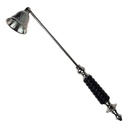 [LA-39854] Kerzenlöscher Kerzen Löschhut Flammenstopper vernickelt Bild 2