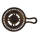 [LA-39860] Stövchen Teewärmer Kaffeewärmer Kannenwärmer Messing brüniert Rund Bild 3