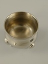 [LA-39913] Milch & Zucker Mit Tablett Vernickelt 2cc H 8 cm Bild 4
