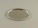 [LA-39913] Milch & Zucker Mit Tablett Vernickelt 2cc H 8 cm Bild 7