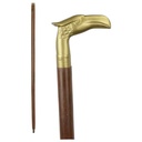 [LA-40012] Gehstock Wanderstock Spazierstock Flanierstock Holz brüniert Adler Bild 2