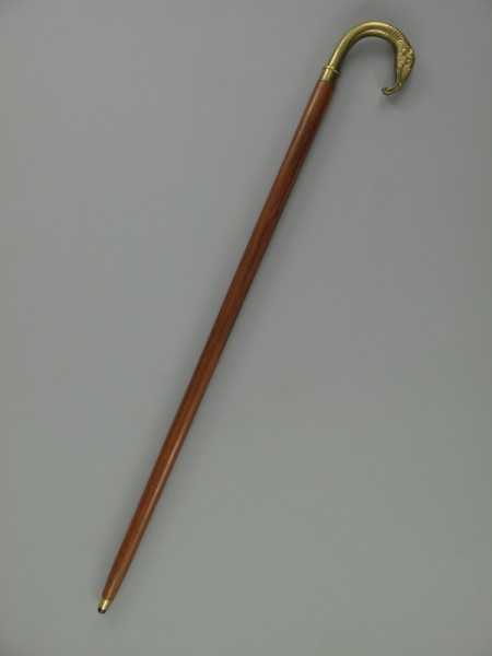 [LA-40016] Gehstock Wanderstock Spazierstock Flanierstock Holz brüniert Elefant Bild 3
