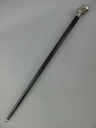 [LA-40046] Gehstock Wanderstock Spazierstock Flanierstock Holz Totenkopf Bild 6