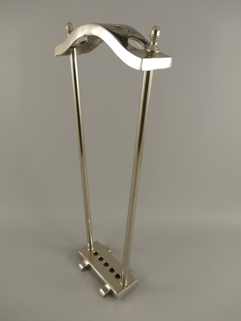 [LA-40054] Ständer(5-Stocke) Aluminium Vernickelt H 75x30 cm Bild 5