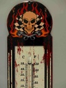 [LA-40089] Eisen Thermometer Antik-Stil H 29x10 cm Bild 3