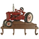 [LA-40549] Garderobenhaken Kleiderhaken Wandhaken Rot Eisen 35x28 Cm Bild 2