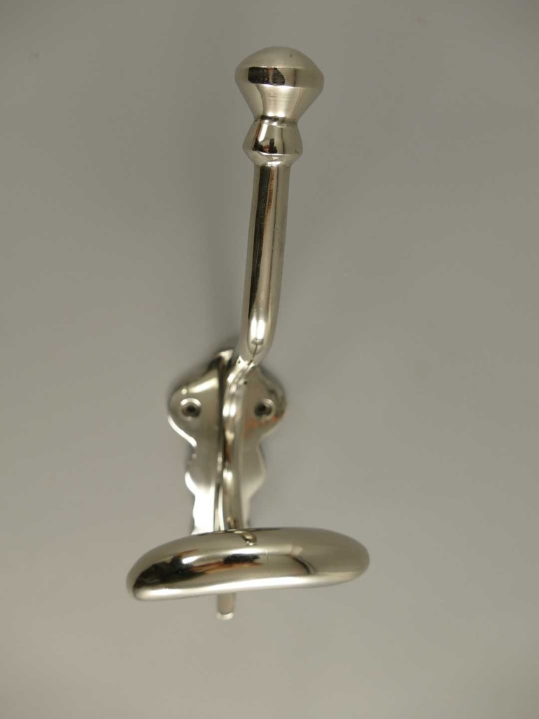 [LA-40556] Garderobenhaken Kleiderhaken Wandhaken Mantelhaken Aluminium vernickelt #40556 Bild 3