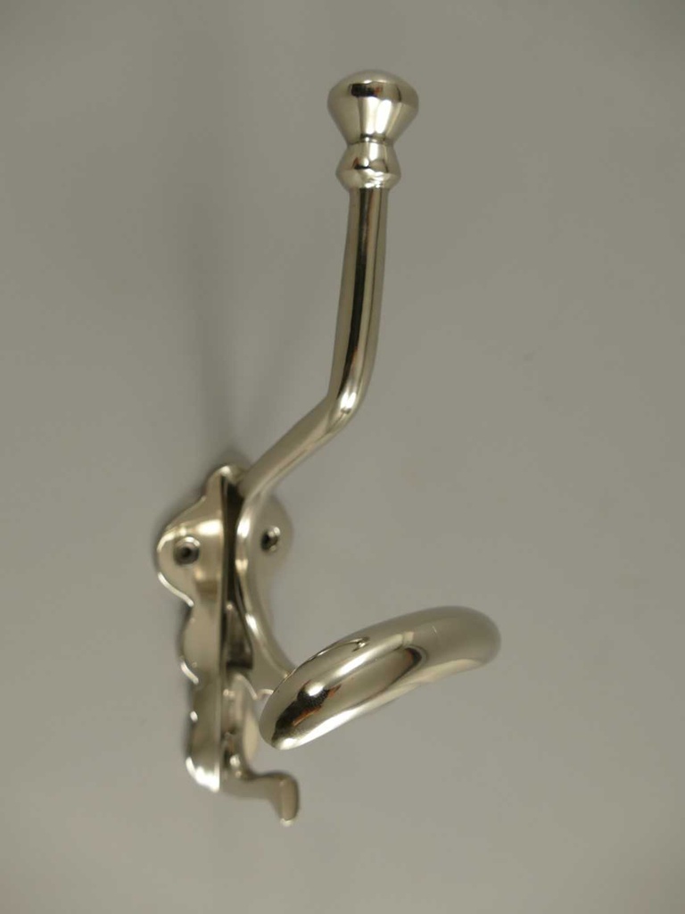 [LA-40556] Garderobenhaken Kleiderhaken Wandhaken Mantelhaken Aluminium vernickelt #40556 Bild 4