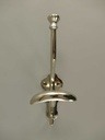 [LA-40556] Garderobenhaken Kleiderhaken Wandhaken Mantelhaken Aluminium vernickelt #40556 Bild 5