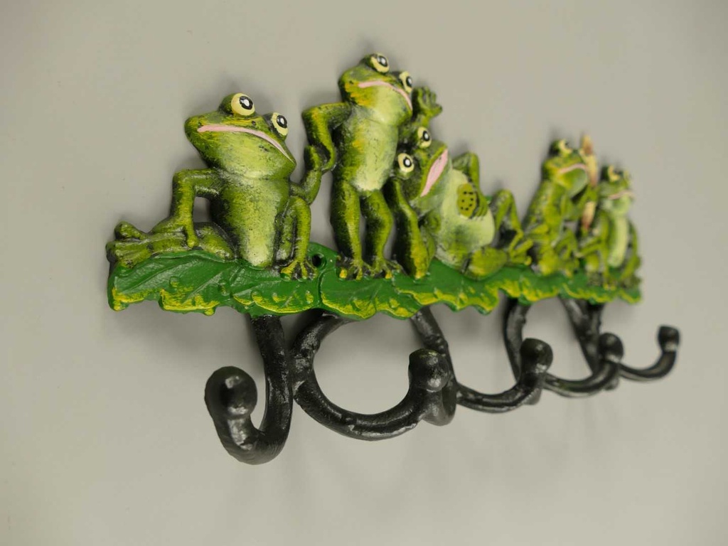 [LA-40561] Garderobenhaken Kleiderhaken Wandhaken Mantelhaken Gusseisen Bild 3