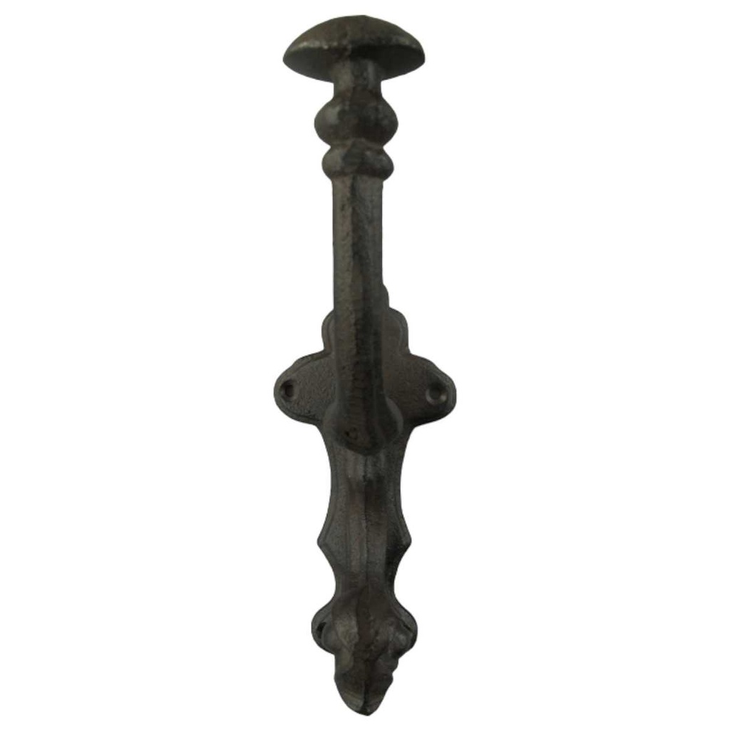 [LA-40649] Garderobenhaken Kleiderhaken Wandhaken Mantelhaken Gusseisen Rustikal #40649 Bild 2