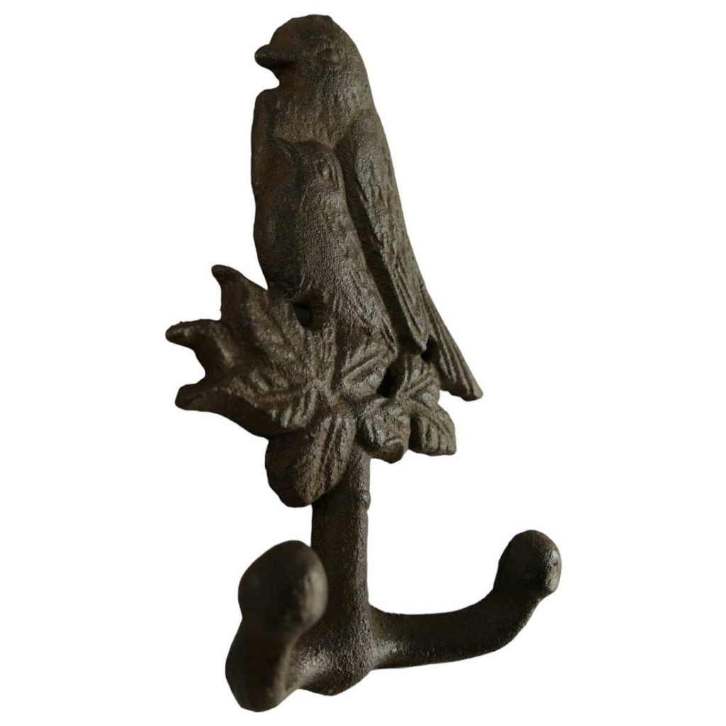 [LA-40651] Garderobenhaken Kleiderhaken Wandhaken Mantelhaken Gusseisen Braun rustikal #40651 Bild 2