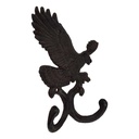 [LA-40653] Garderobenhaken Wandhaken Kleiderhaken Mantelhaken Gusseisen Adler Rustikal Bild 2