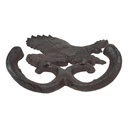 [LA-40653] Garderobenhaken Wandhaken Kleiderhaken Mantelhaken Gusseisen Adler Rustikal Bild 3