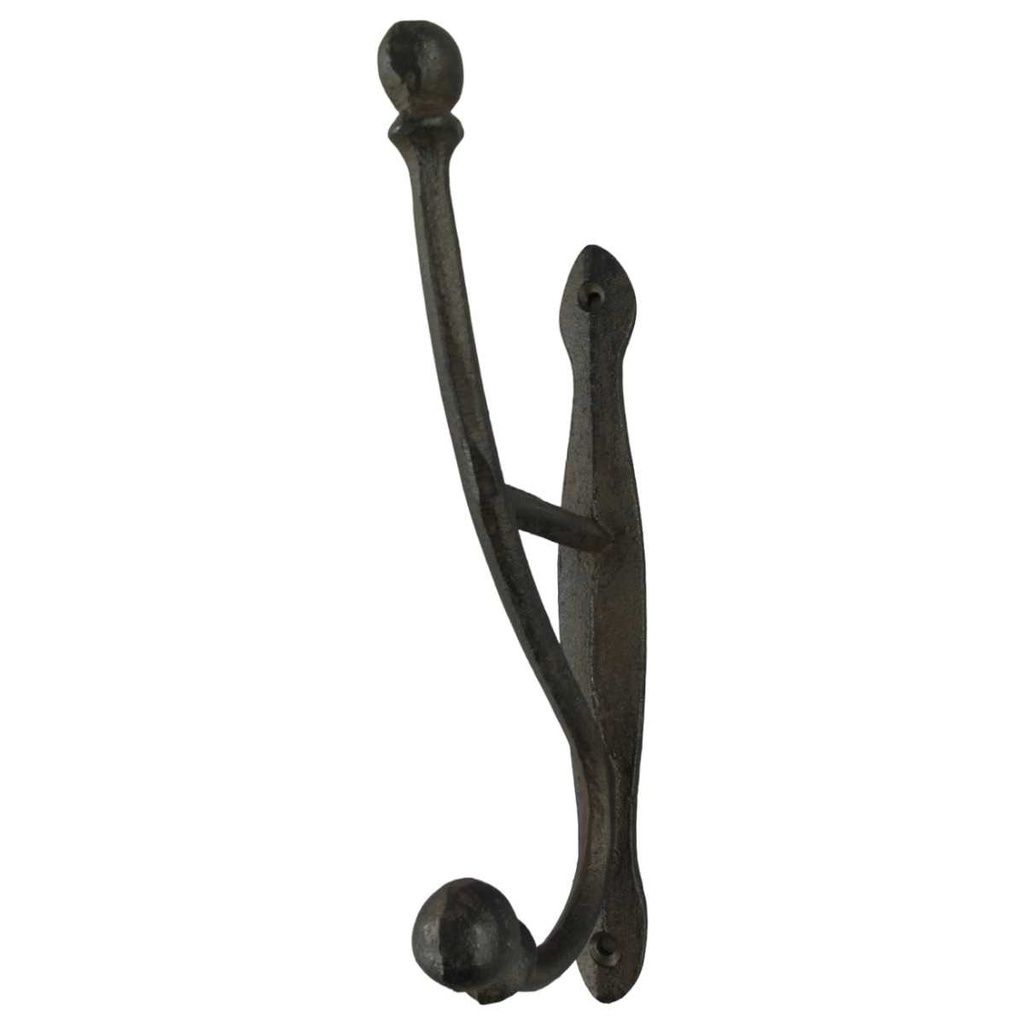 [LA-40659] Garderobenhaken Kleiderhaken Wandhaken Mantelhaken Gusseisen Rustikal #40659 Bild 2