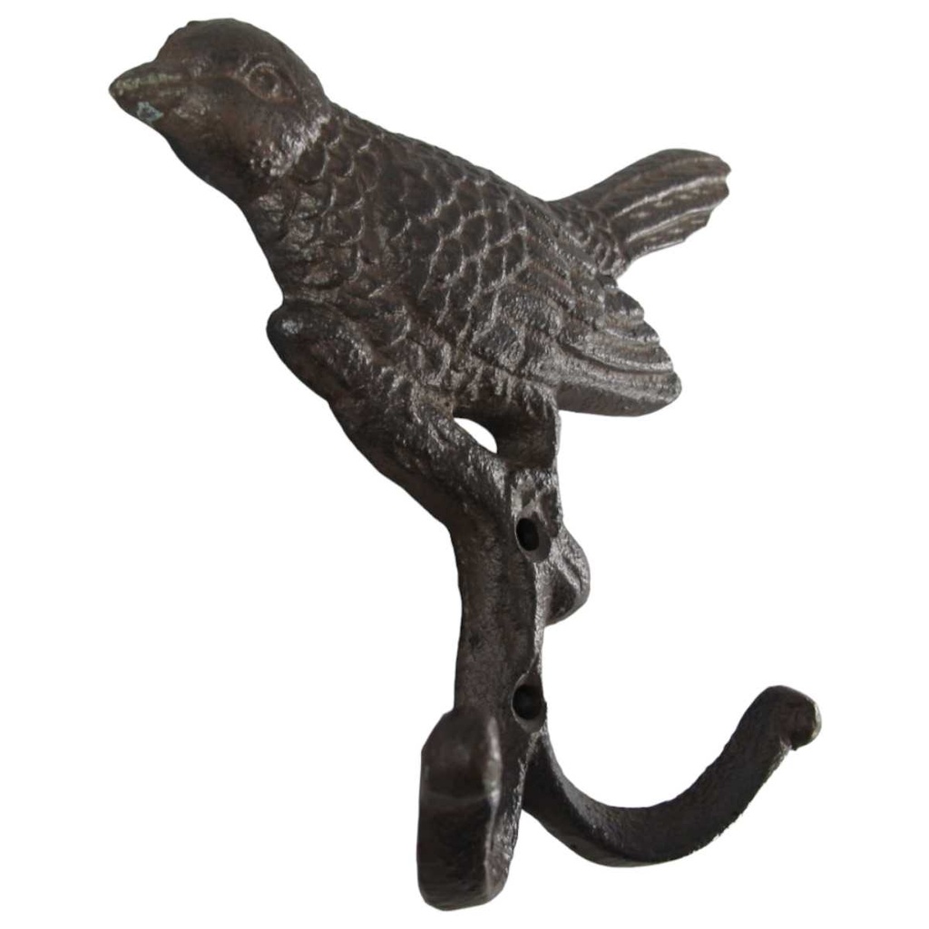 [LA-40672] Garderobenhaken Wandhaken Kleiderhaken Mantelhaken Gusseisen Rustikal Bild 2