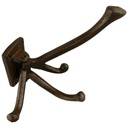 [LA-40674] Garderobenhaken Wandhaken Kleiderhaken Mantelhaken Gusseisen Rustikal #40674 Bild 2