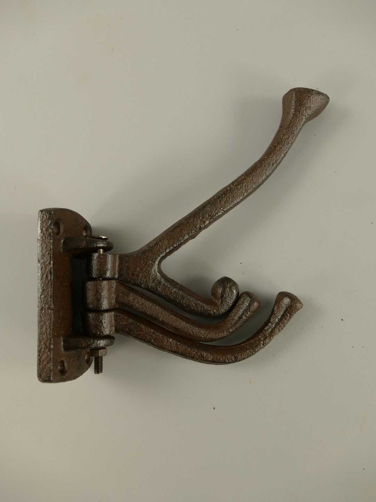 [LA-40674] Garderobenhaken Wandhaken Kleiderhaken Mantelhaken Gusseisen Rustikal #40674 Bild 4