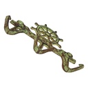 [LA-40683] Garderobenhaken Kleiderhaken Wandhaken Mantelhaken Gusseisen Schiffssteuerrad Bild 3