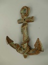 [LA-40687] Garderobenhaken Kleiderhaken Wandhaken Mantelhaken Gusseisen Anker Bild 3