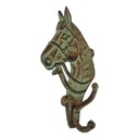 [LA-40689] Garderobenhaken Kleiderhaken Wandhaken Mantelhaken Gusseisen Pferd Bild 2