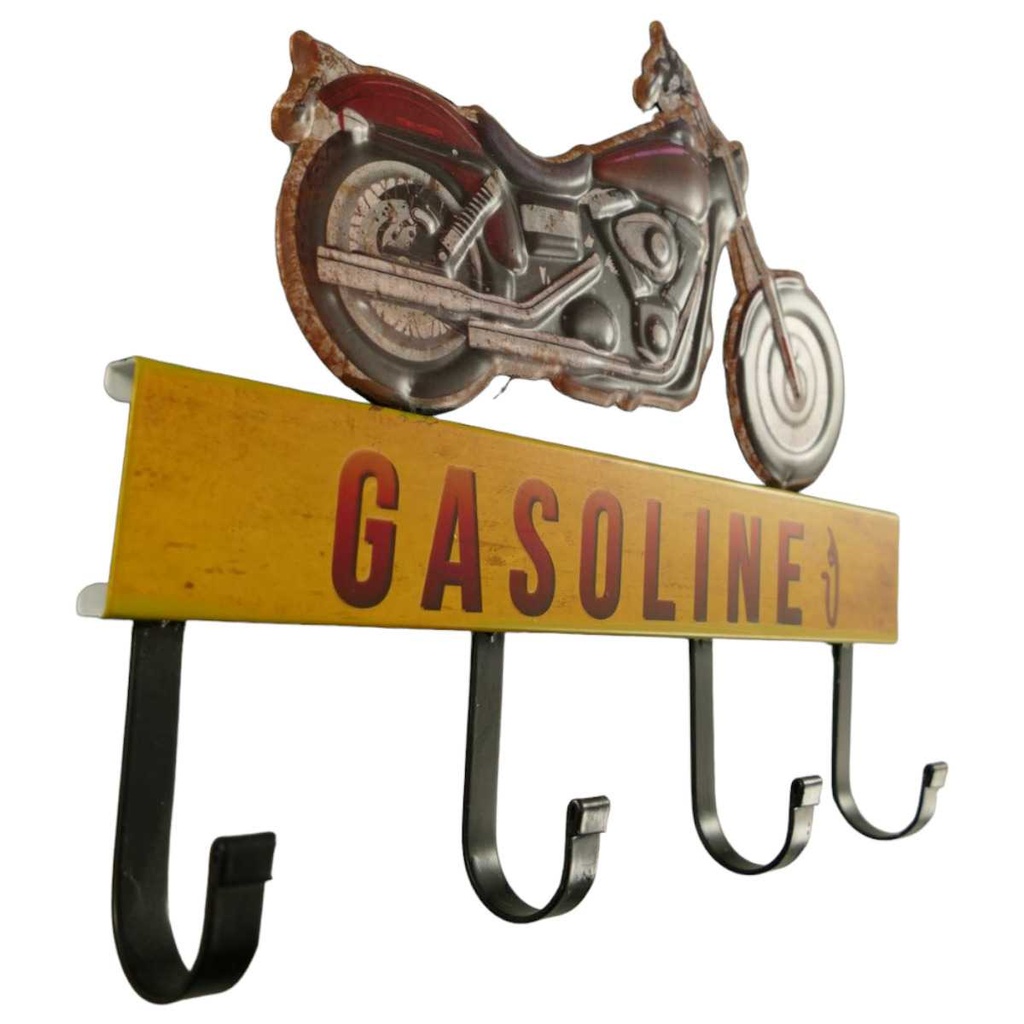 [LA-40697] Garderobenhaken Kleiderhaken Wandhaken Mantelhaken - Gasoline Bild 2
