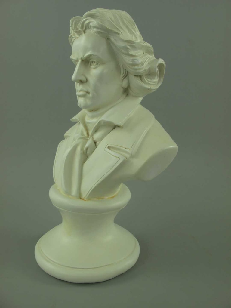 [LA-40773] Skulptur Figur Kunststein Denker Bild 4