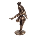 [LA-40778] Skulptur Figur Kunststein Spielende Kinder Bild 4