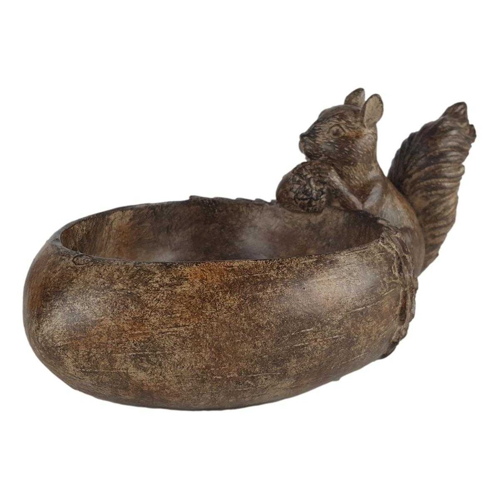 [LA-40793] Skulptur Figur Kunststein Eichhörnchen Bild 4