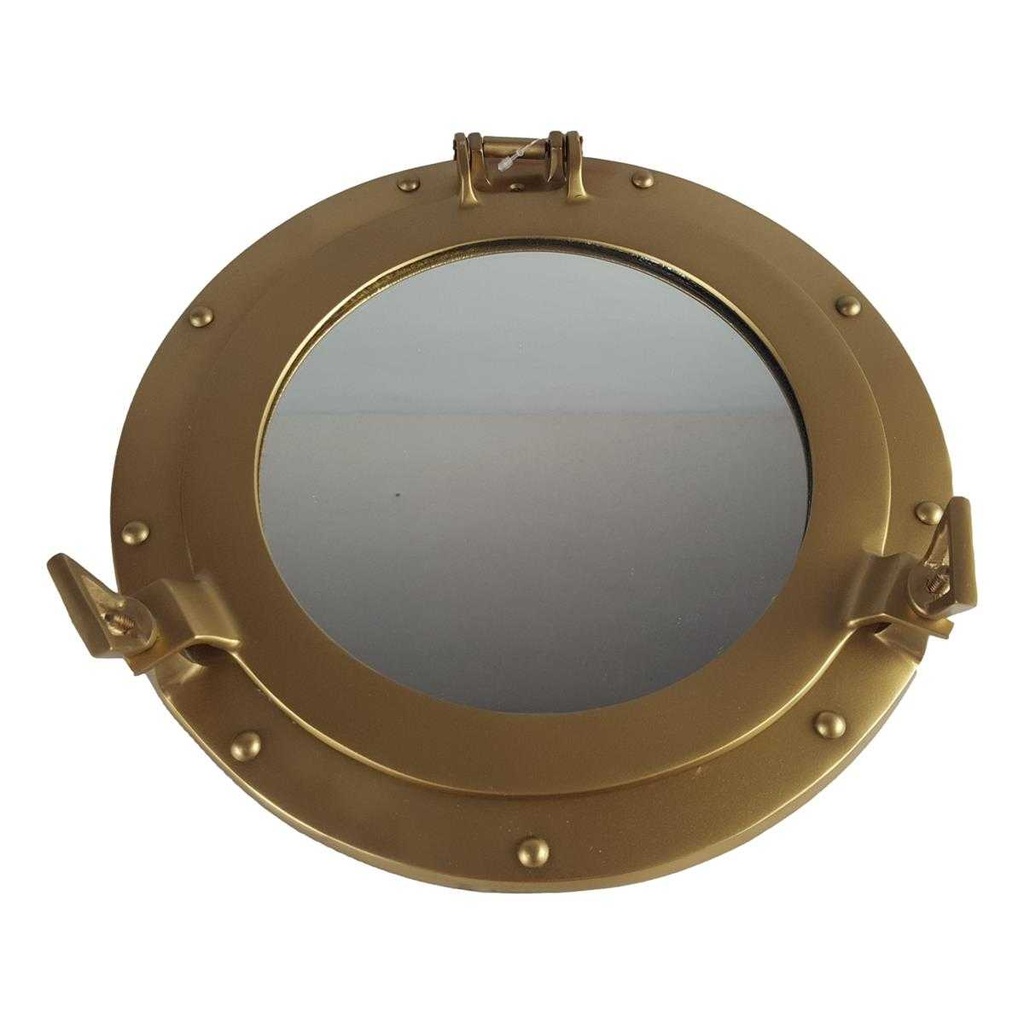 [LA-40854] Spiegel Aluminium brüniert Bullauge Schiffsfenster Bild 4