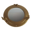 [LA-40854] Spiegel Aluminium brüniert Bullauge Schiffsfenster Bild 4