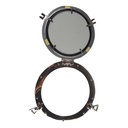 [LA-40856] Spiegel Aluminium vernickelt chromiert Bullauge Schiffsfenster Bild 3